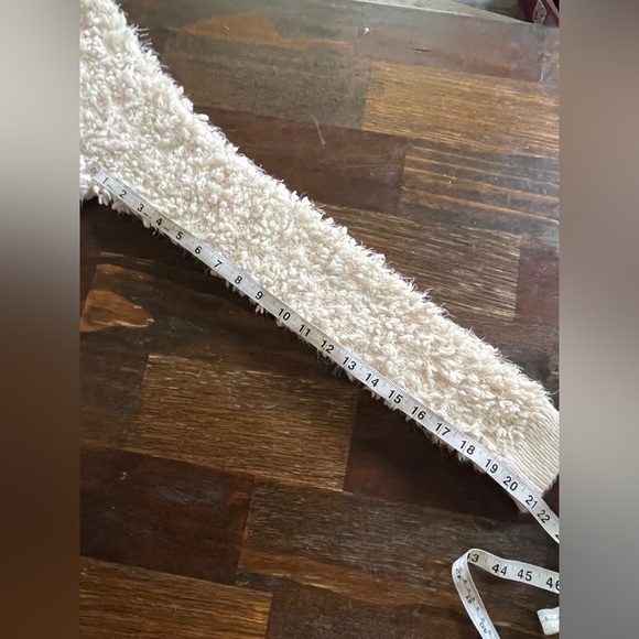 EUC- Forever 21 zip up jacket- size Medium- cream color - Picture 12 of 14